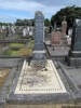 Gravestone broad view at Waikaraka Cemetery provided by Sarndra Lees October 2013 - Image has All Rights Reserved.