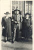 Family, WW2, Edgar John Webb in uniform with his wife, Alice May Webb (on the left) - This image may be subject to copyright