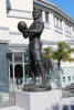 Detail, Eden Park, Gallaher statue, Auckland (photo J. Halpin, 2013) - No known copyright restrictions
