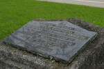 Headstone, O'Neill's Point Cemetery (photo J. Halpin 2011) - No known copyright restrictions
