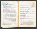 Pay Book, WW1 (p.1 p.2) 30/5/1917 - 26/10/1918 - No known copyright restrictions
