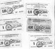 Campo 52 Chiavari , set of 4 coupons - This image may be subject to copyright
