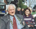 Andy Tolich and his granddaughter. - This image may be subject to copyright
