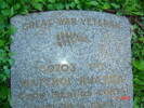 Detail Headstone, Cemetery, Areora Village (2007) - No known copyright restrictions