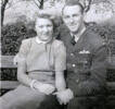 Family portrait of NZ427564 Alexander Robert Benton and his wife, Beryl Mary - This image may be subject to copyright