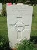 Headstone, Florence War Cemetery (photograph Gabrielle Fortune 2008). - Image has All Rights Reserved