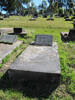 Gravestone broad view at Waikumete Cemetery provided by Sarndra Lees August 2013 - Image has All Rights Reserved.