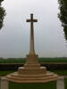Detail, Cross of Sacrifice, Favreuil British Cemetery (photo Jo Larsen-Harris 2013) - No known copyright restrictions
