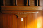 Detail, dedication inscription below for WW1 and WW2 , Roll of Honour, Holy Trinity Church, Devonport (photo J. Halpin, 2013) - No known copyright restrictions