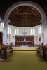 Inside view looking to the altar, St Alban's, Auckland (photo John Halpin March 2014) - CC BY John Halpin