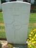 Headstone, Forli Cemetery (photo Gabrielle Fortune 2008) - Image has All Rights Reserved