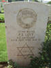 Headstone, Philip Braham Levy (22984), Heliopolis War Cemetery, Egypt (photo B. Coutts, 2009) - This image may be subject to copyright