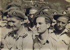 Group, WW2, Italy. Harvey James Linklater (166904) front right - This image may be subject to copyright