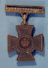 Victoria Cross. Cyril Bassett. No ribbon, inscription. Back (reverse). Auckland War Memorial Museum. (Image Number N2548-b.) - No known copyright restrictions