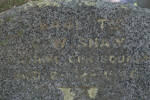 Detail, headstone of Cyril William Shaw (16441) Albany Village Cemetery - No known copyright restrictions