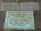 Gravestones for father son and mother (photo Sarndra Lees, February 2010) - Image has All Rights Reserved.