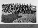 Group, No 3 Troop 6 Wellington Mounted Rifles posed on the sand, Egypt? - No known copyright restrictions