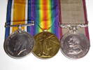 Medals, WW1 group British War Medal (1914-1920); Victory Medal; and New Zealand Territorial Service Medal - No known copyright restrictions