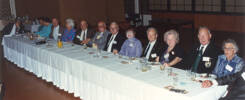 24th Battalion veterans and their wives, dinner in Hamilton. - This image may be subject to copyright