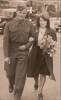 Family, WW2, 1940 Peter Campbell (23103) and his wife Thelma Taylor, unknown place, not their wedding day (Campbell family photograph) - This image may be subject to copyright