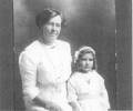 Family, mother and daughter, L-R: wife Marion Winter (nee Sigley); [Ruby May Winter]. - No known copyright restrictions