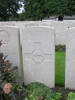 Headstone, Lijssenthoek Military Cemetery, wide view (Photo Peter Bennett 2009) - No known copyright restrictions