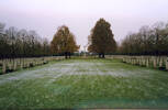 View, Faenza cemetery, during winter - This image may be subject to copyright