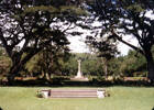 Ambon War Cemetery, Indonesia, view 3, looking towards the Cross of Sacrifice (1997) - This image may be subject to copyright