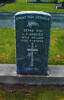 Headstone, Kopuatama Cemetery, SH 43, Stratford - No known copyright restrictions