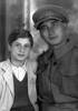 Major Henry William Northcroft in uniform and cap with an Italian boy. (family collection, provided by daughter, June Grant, January 2008) - This image may be subject to copyright