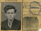 POW portrait, John W Mayhead POW photo with "Officially Interrogated" stamp - This image may be subject to copyright