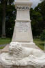 Papakura-Karaka War Memorial, WW1 Commemoration panel, lion at foot - No known copyright restrictions