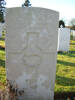 Headstone, Tidworth Military Cemetery, January 2011 - No known copyright restrictions