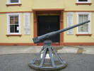 Porongia Memorial Hall, Hotchkiss Gun No 138 (photo May 2010) - No known copyright restrictions
