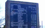 Name panel at Rietfontein 280 Cemetery (provided by Charles Ross 2012) - No known copyright restrictions