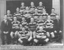 Newspaper clipping. Golden Bay/Motueka Junior Reps (Rugby) team photograph, Mo Mitchell (36256) 2nd from left, 3rd row - This image may be subject to copyright
