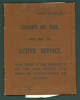Pay Book, WW1 (cover) Book opens 10 November 1918 - No known copyright restrictions