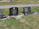 Row gravestones, Kauae Cemetery, Rotorua (photo Sarndra Lees, February 2010) - This image may be subject to copyright
