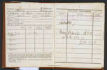 Pay Book, WW1 Book opens 10 November 1918 (p. 2 p. 3) - No known copyright restrictions