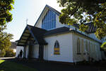 Outside view, Holy Trinity Church, Devonport (photo J. Halpin, 2013) - No known copyright restrictions