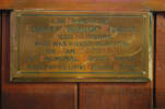 Memorial plaque, St Mark's Anglican Church (photo J. Halpin September 2011) - No known copyright restrictions