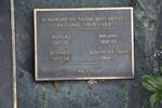 Takapuna War Memorial, (ex RSA Roll, on a boulder) Memorial plaque, Korea, Borneo, Malaya, Vietnam (photo John Halpin, August 2013) - CC BY John Halpin