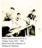 Medical photo. Blood transfusion at Medical Dressing Station (MDS) Aleppo, Syria, 1941-43. Photograph William R. Harrison collection. - This image may be subject to copyright