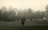 Jesse Pearse's funeral cortege, at Maidstone Cemetery, Kent, England - This image may be subject to copyright