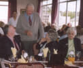 Informal, Murray Adlington standing talking to guests at a battalion AGM lunch 2006. - This image may be subject to copyright