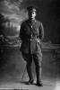 Full length portrait of 2nd Lieutenant Eric Guest Ancell, Reg No 14349, of the Auckland Infantry Battalion, - A Company, 14th Reinforcements. Killed in action in France on 19 October 1916. (1916). Sir George Grey Special Collections, Auckland Libraries, 31-A21. No known copyright.