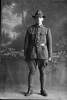 Full length portrait of Sapper Harold David Blake of the NZE 14th Reinforcements (Photographer: Herman Schmidt, 1916). Sir George Grey Special Collections, Auckland Libraries, 31-B1471. No known copyright.