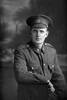 3/4 portrait of Rifleman William Boyd, Reg No 26544, of the 17th Reinforcements, 8th Reinforcements to the 4th Battalion, - H Company. New Zealand Rifle Brigade (Photographer: Herman Schmidt, 1916). Sir George Grey Special Collections, Auckland Libraries, 31-B1898. No known copyright.