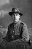 3/4 portrait of Private Erni Bond, Reg No 44680, Auckland Infantry Regiment, - A Company, 24th Reinforcements. Killed in action in France 4 Oct 1917. Battle of Passchendaele. (Photographer: Herman Schmidt, 1917). Sir George Grey Special Collections, Auckland Libraries, 31-B3006. No known copyright.
