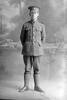 Full length portrait, probably 4/1748 Sapper David Carson, NZE 9th Reinforcements (Photographer: Herman Schmidt, 1916). Sir George Grey Special Collections, Auckland Libraries, 31-C196. No known copyright.
